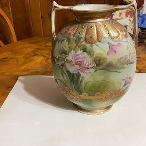 - Antique nippon moriage vase